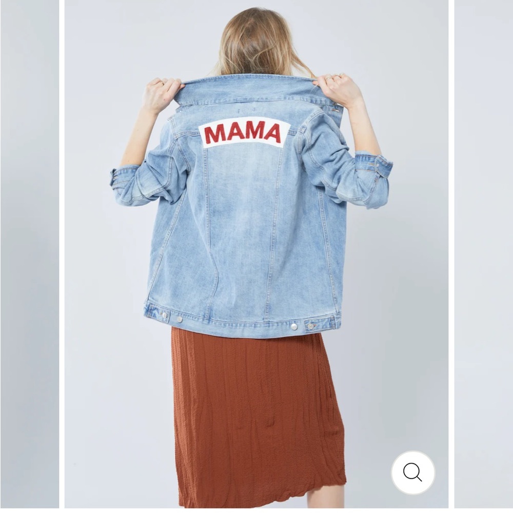 INGRID + ISABEL MAMA Denim Jacket